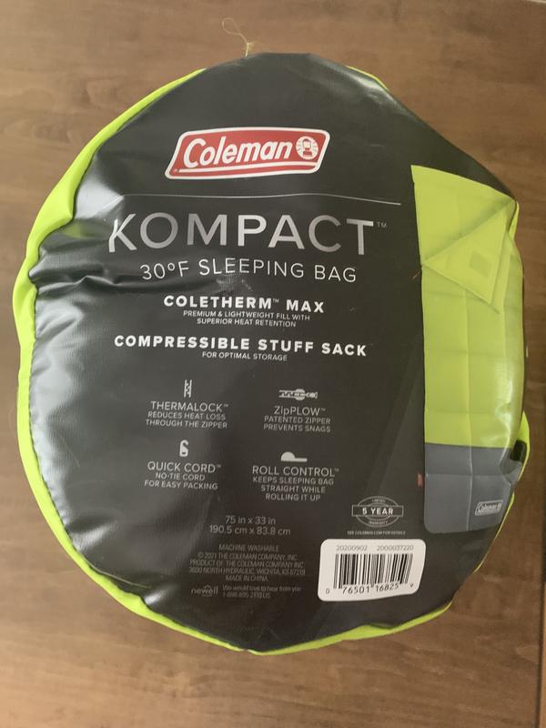 Kompact™ 30°F Rectangle Sleeping Bag | Coleman