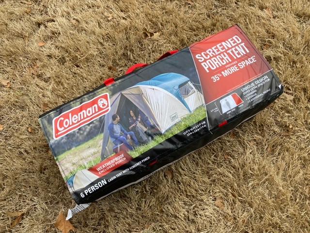 Coleman tent clearance with screen porch