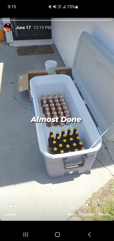 Photo submitted with review of product