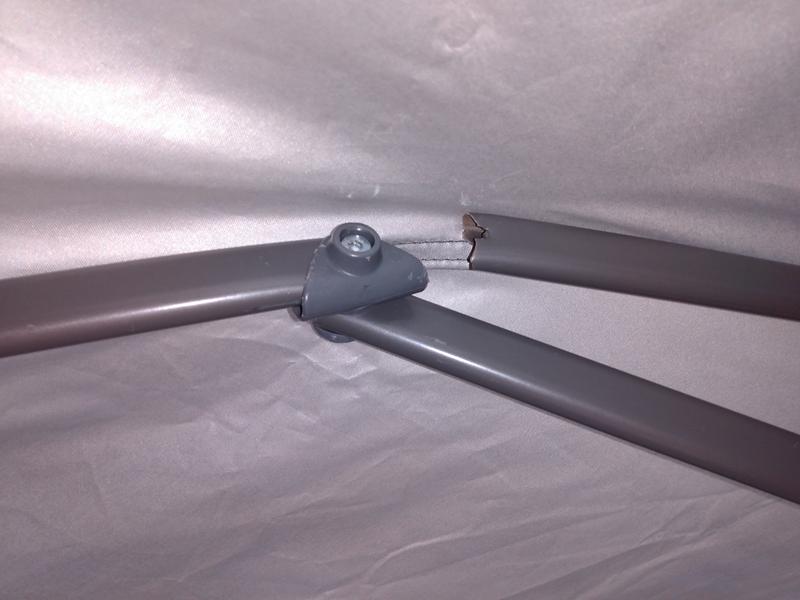 Paid cash and we are on vacation, so who knows where the receipt is.