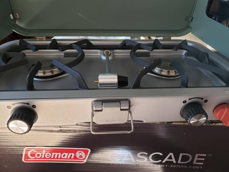 Coleman Cascade and 1900 3-in-1 Camp Stoves Review: Camp Kitchen