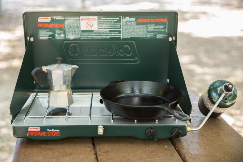 Coleman 2-Burners Propane Manual Steel Outdoor Stove