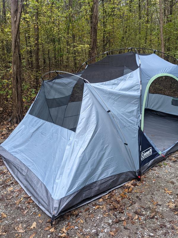 Coleman Skydome 8-Person Camping Tent XL, Blue Nights