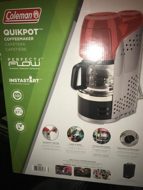 QuikPot Propane Coffeemaker Coleman