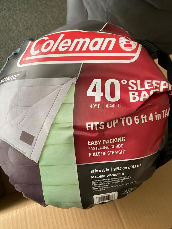 Biscayne™ 40°F Big and Tall Sleeping Bag | Coleman