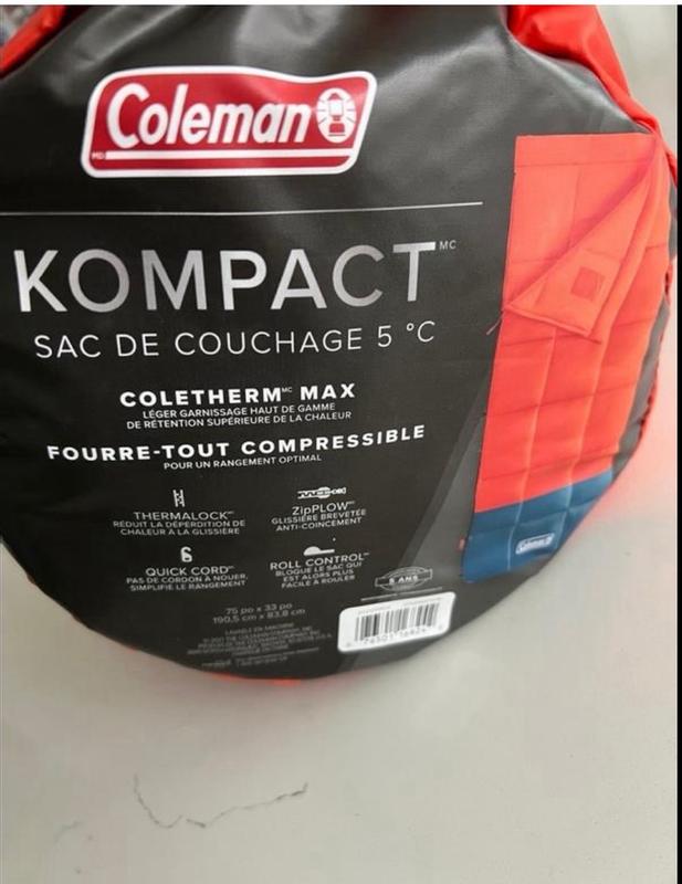Kompact 40 F Rectangle Sleeping Bag Coleman