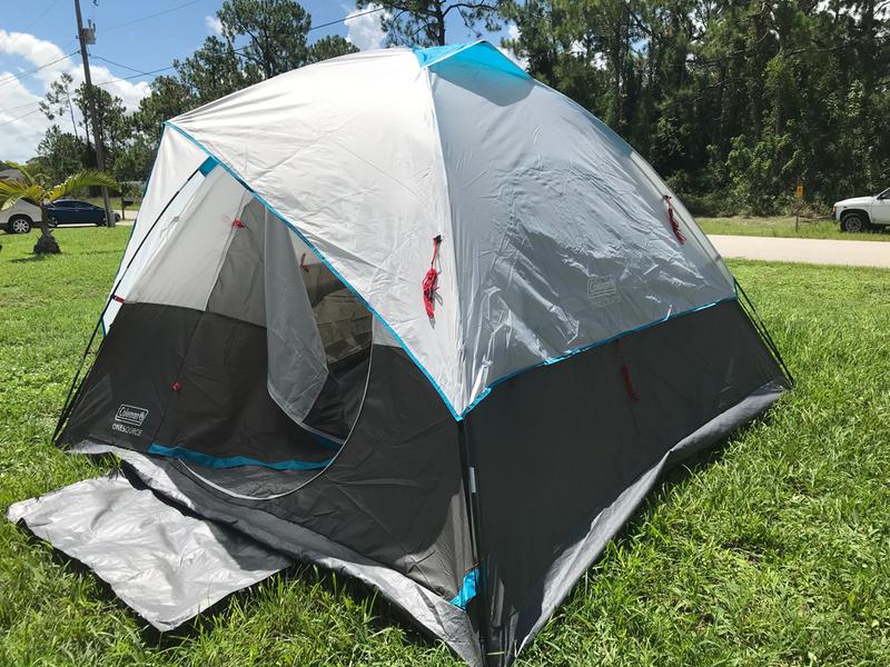 OneSource™ Rechargeable 6-Person Camping Dome Tent with Airflow