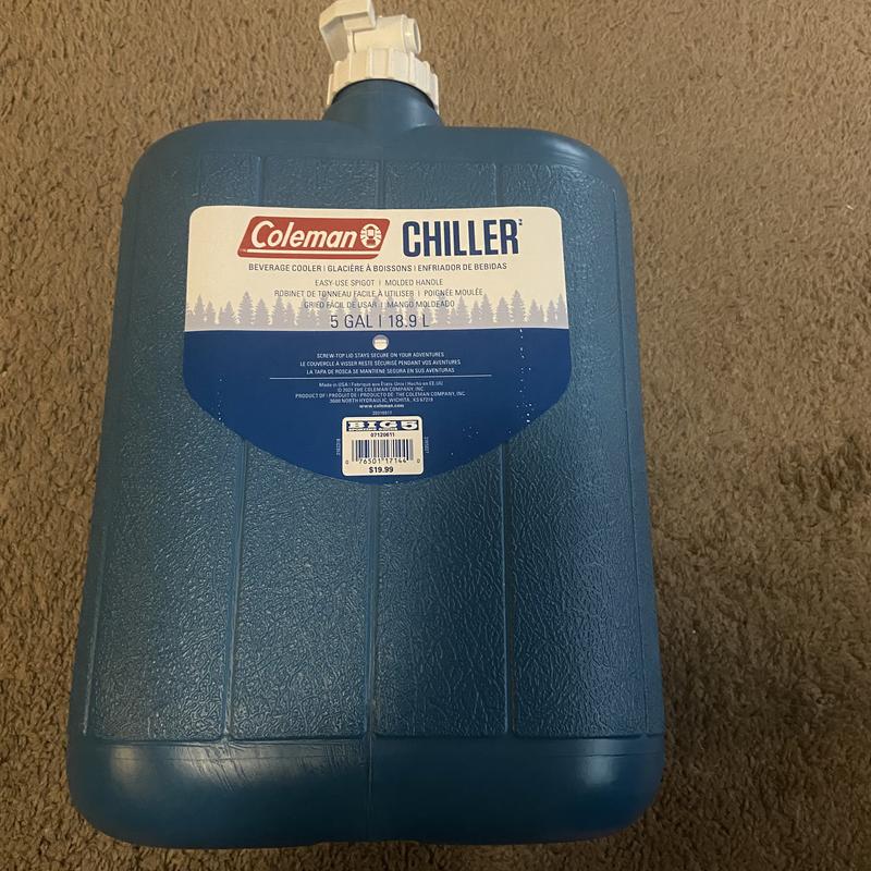 Coleman Chiller Water Carrier 5 Gal 5620 Ocean