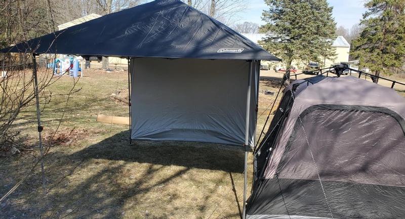 Coleman Oasis Lite 10 x 10 Canopy With Sun Wall - Hike & Camp