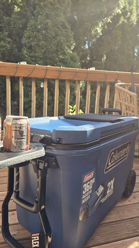 Flex 'N Go™ 62-Quart Wheeled Cooler | Coleman