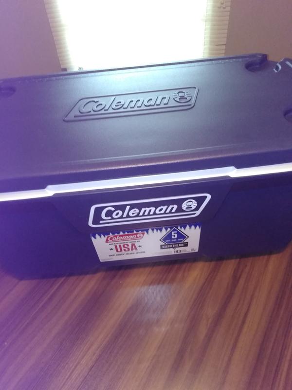 Large Coleman Cooler 120 Quart Cold Ice Chest Kuwait