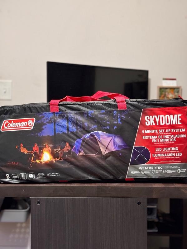 Coleman 8-person Skydome XL Tent with Lighting