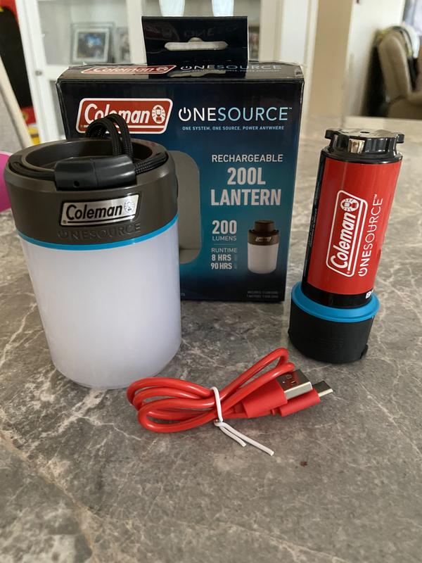 OneSource Rechargeable 200 Lumens Lantern | Coleman