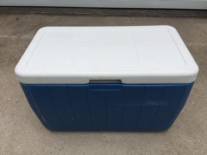 Coleman 48 quart cooler hot sale dimensions