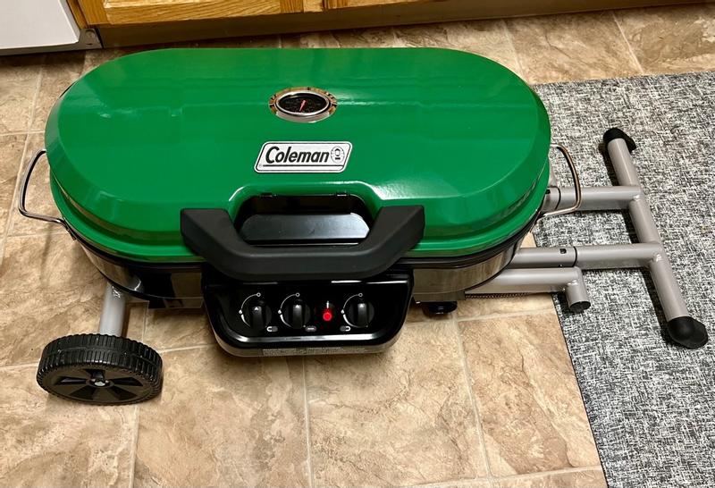 Coleman 285-Sq in Green Portable Liquid Propane Grill