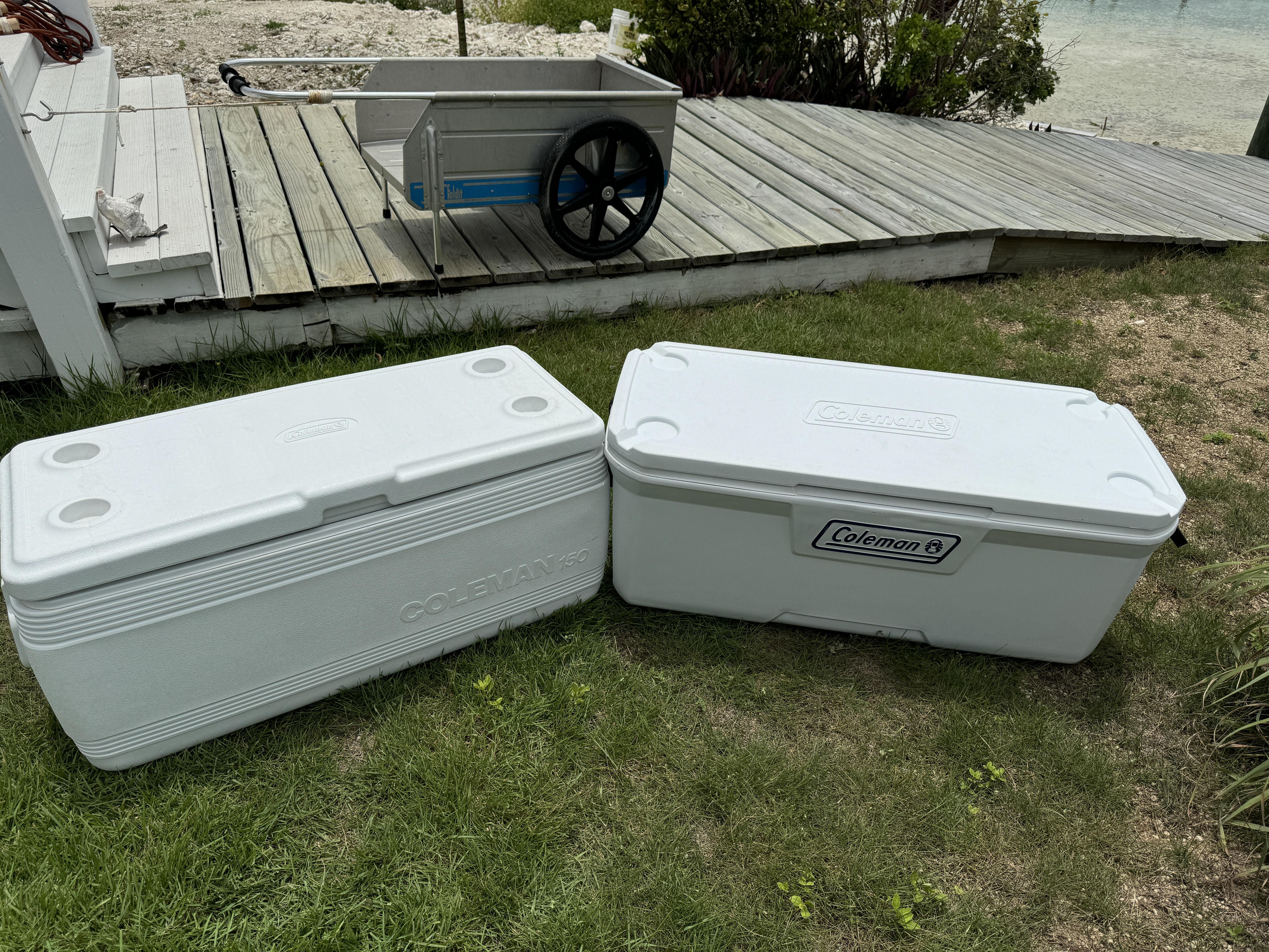 Coleman 150-Quart Marine Hard Ice Chest Cooler | Dick's