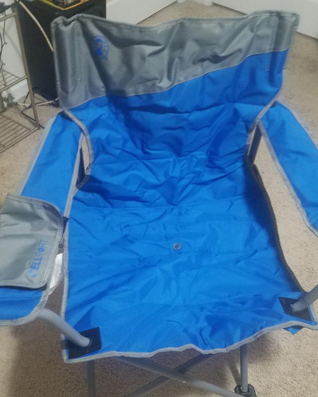 Coleman 2000026491 Big-N-Tall Quad Camping Chair : : Sports &  Outdoors