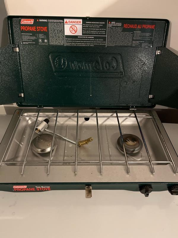 Coleman 2-Burners Propane Manual Steel Outdoor Stove