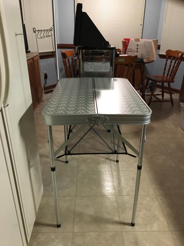 Coleman camp kitchen online game table