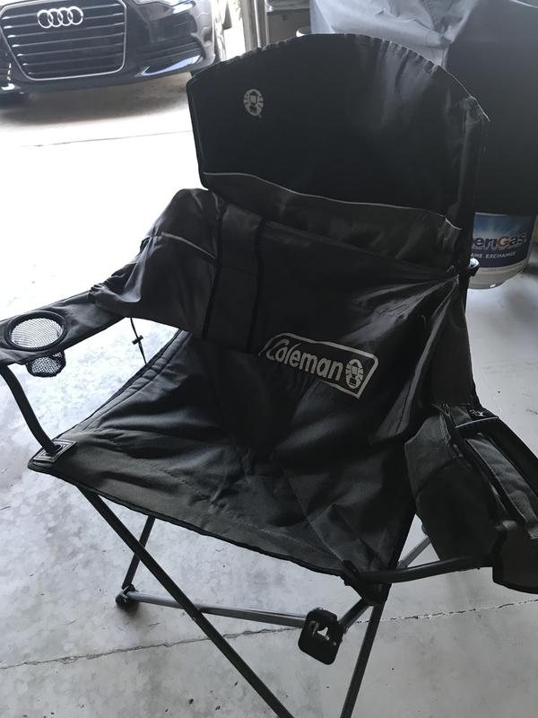 Coleman camping discount chair with cooler