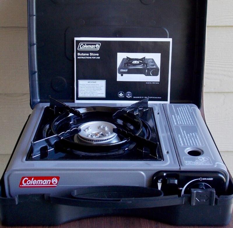 Coleman 1-Burner Propane Electronic Steel Outdoor Stove