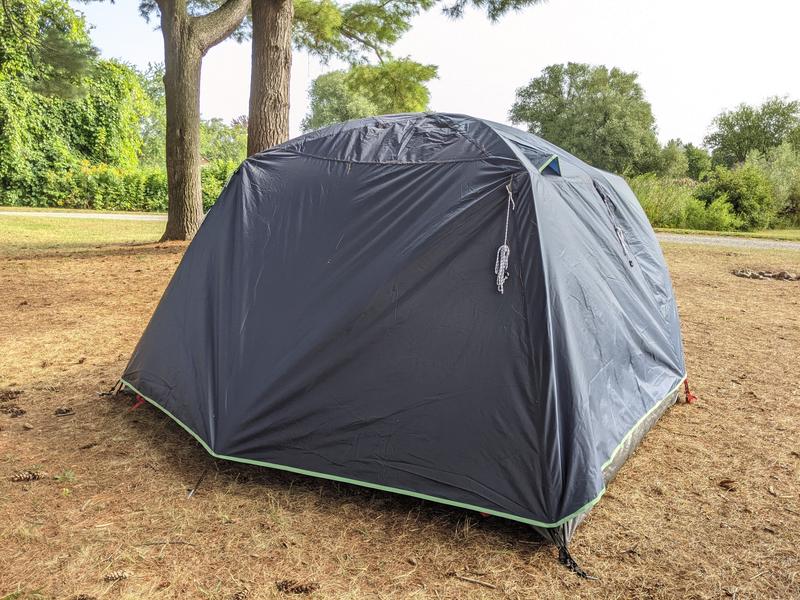 Coleman Skydome 4-Person Camping Tent with Full-Fly Vestibule