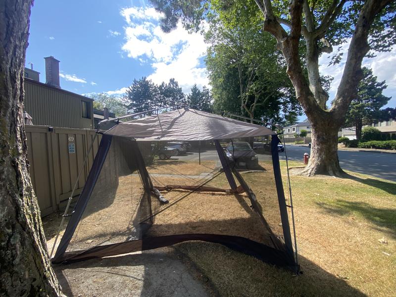 Coleman 11x11 instant screened canopy best sale