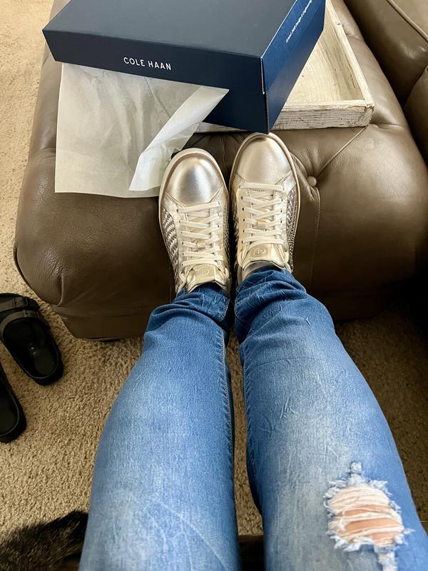 Women's GrandPrø Topspin Sneakers in White | Cole Haan
