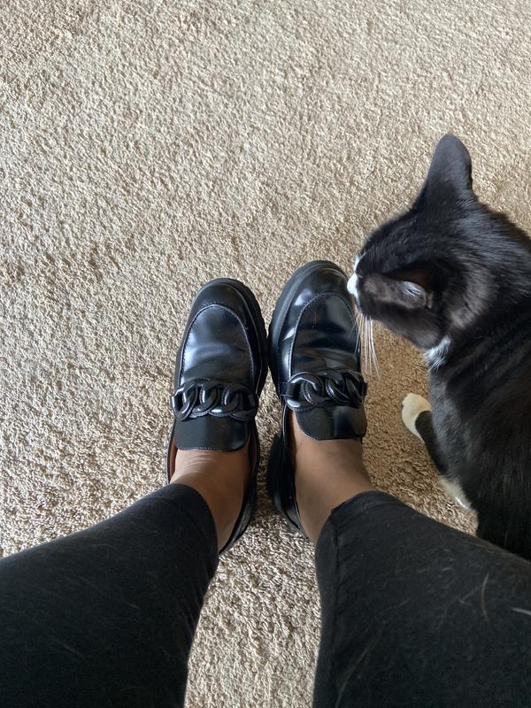 Even Emil my Tux kitty likes the shoes!