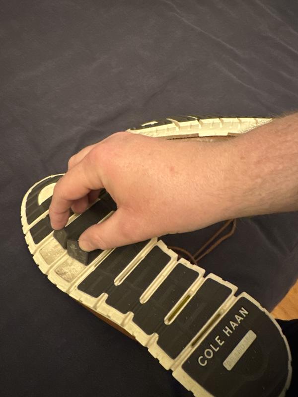 Really for three week old new shoes?!