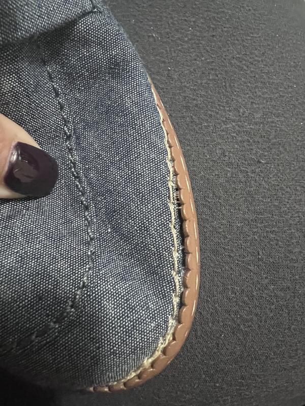 the glue is peeling off