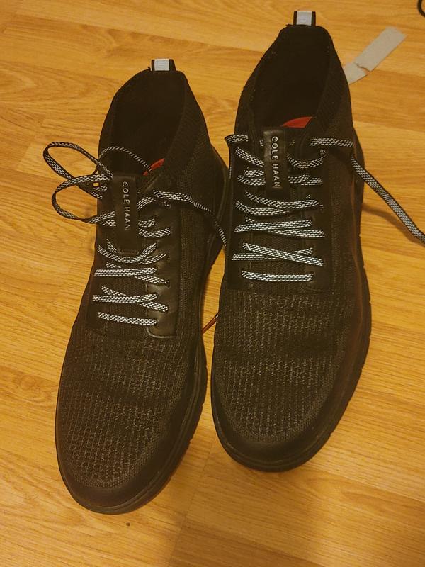 After a long day of walking in London.