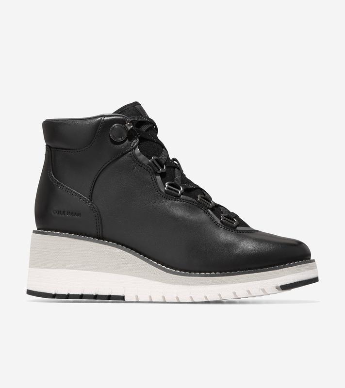 【Cole Haan】関税なし♪Teegan Booties Cole Haan Women's Zerogrand City Wedge Side-Zip Booties - Macy's