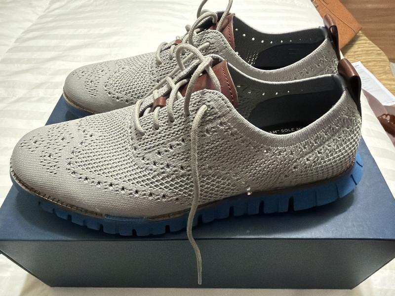 Men's ZERØGRAND Remastered Stitchlite™ Wingtip Oxfords in Black