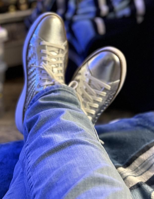 COLE HAAN Women's グランドプロ テニス スニーカー（パイソン） Women's GrandPrø Tennis Sneakers in White | Cole Haan