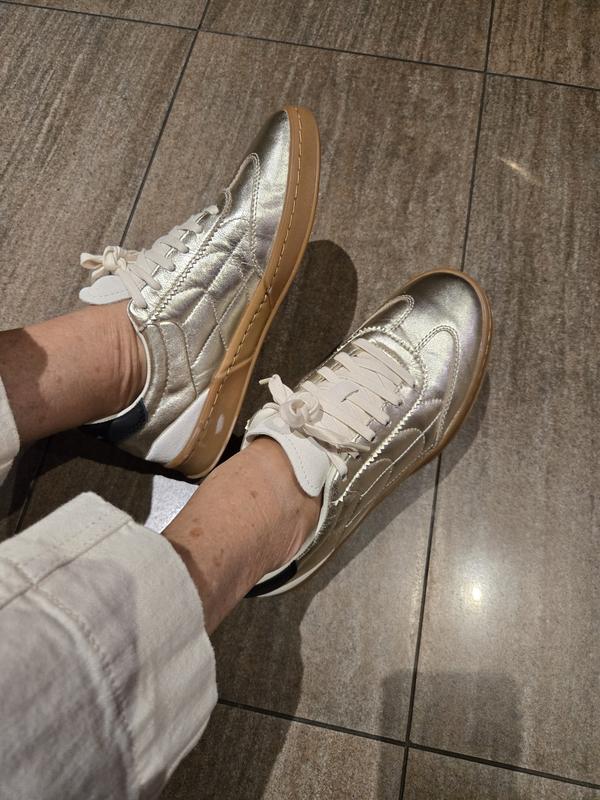 machino ！COLE HAAN/ホワイト レザー ブローグシューズ Women's GrandPrø Breakaway Sneakers in Silver | Cole Haan