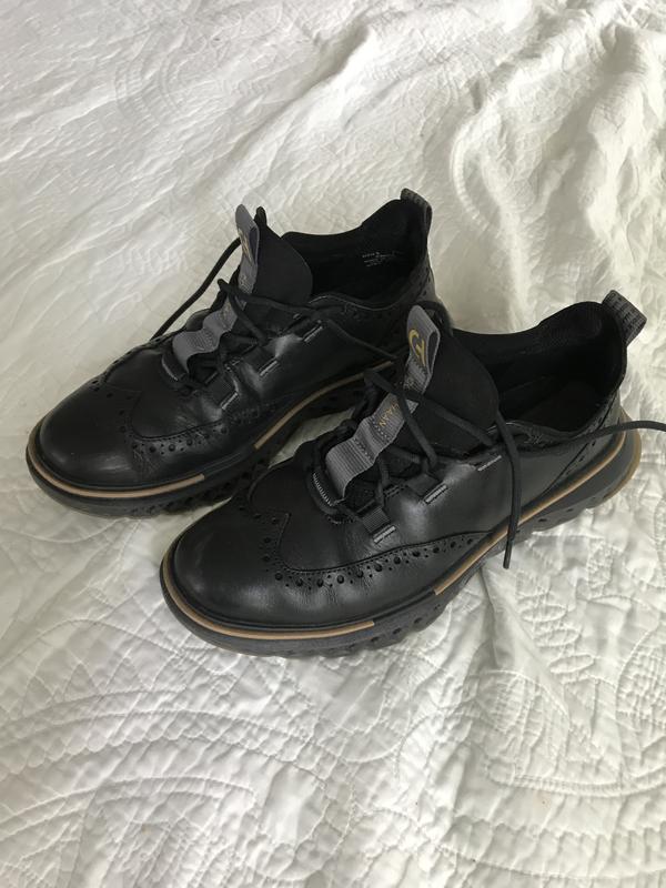 靴 COLE HAAN ZEROGRAND 25.5 ZG EON WING OX Men's ZERØGRAND Remastered Stitchlite™ Wingtip Oxfords in