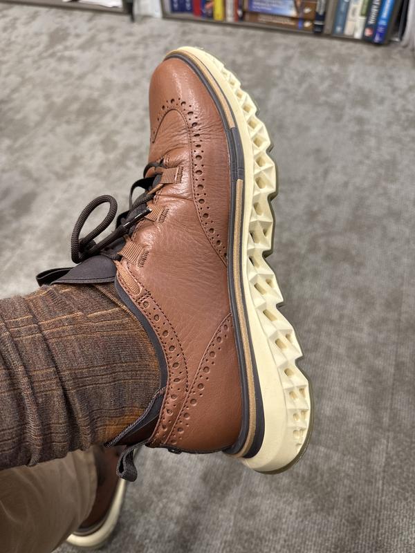 Men's 5.ZERØGRAND Wingtip Oxfords in Blue | Cole Haan