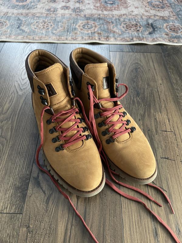 Men's ZERØGRAND Remastered Waterproof Hiking Boots in Brown | Cole