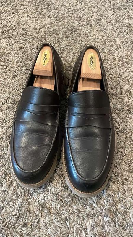 Men's ZERØGRAND Remastered Penny Loafers in Medium Brown | Cole Haan