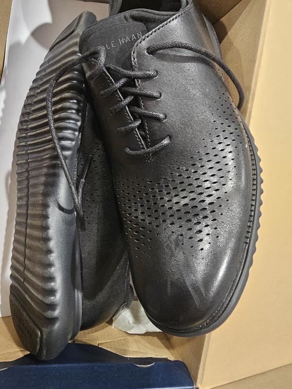 Cole Haan Homme 2.Zerogrand Laser Wing Oxford - Chaussures Élégantes En Cuir Confort Ultime