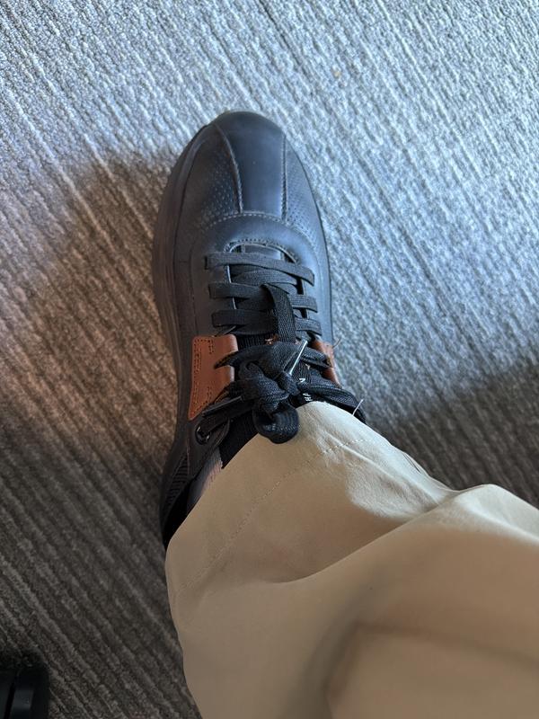 Men's GrandPrø All-Day Leather Running Shoes in Blue | Cole Haan