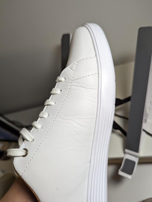 Wrinkled like this just from trying it on.