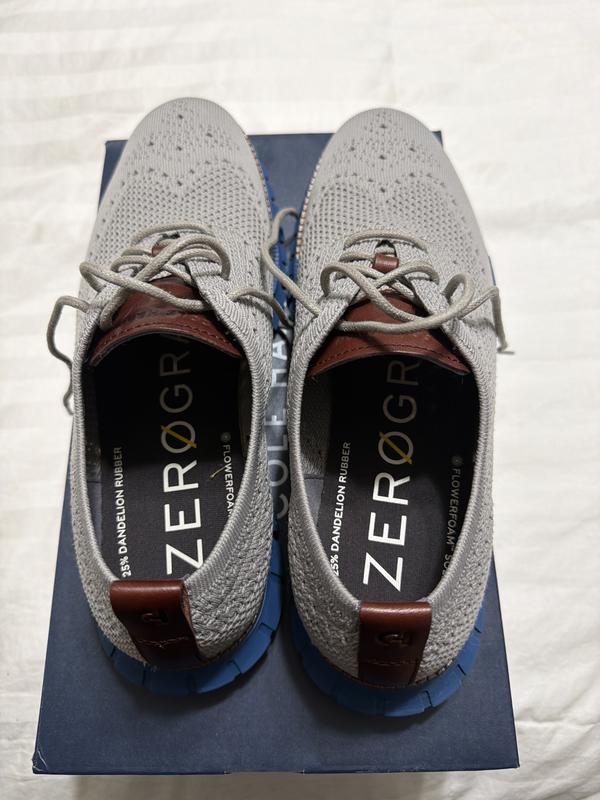 Men's ZERØGRAND Remastered Stitchlite™ Wingtip Oxfords in Blue