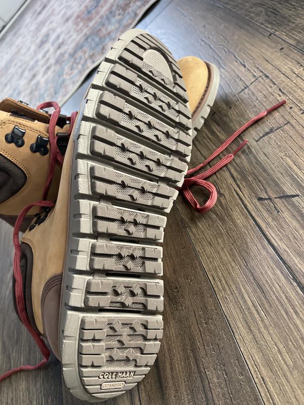 Men's ZERØGRAND Remastered Waterproof Hiking Boots in Brown | Cole