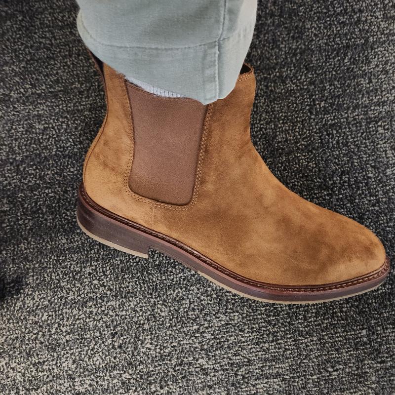 Cole Haan Chelsea Boots Mens 12 Brown Suede Cole Haan Chelsea Boots Mens 12 Brown Suede | eBay main image 2