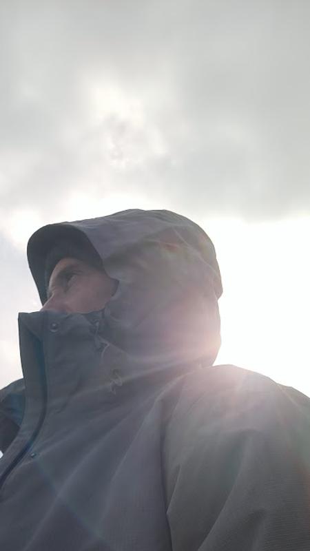Winter District Jacket férfi síkabát - fekete