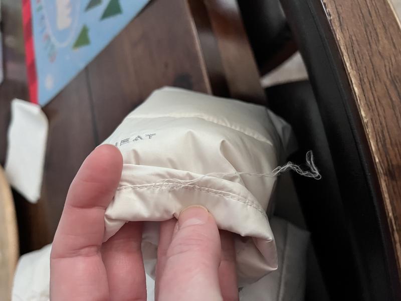 Photo submitted with review of product