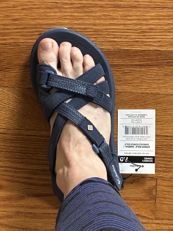 Size 7 - toe close to edge.