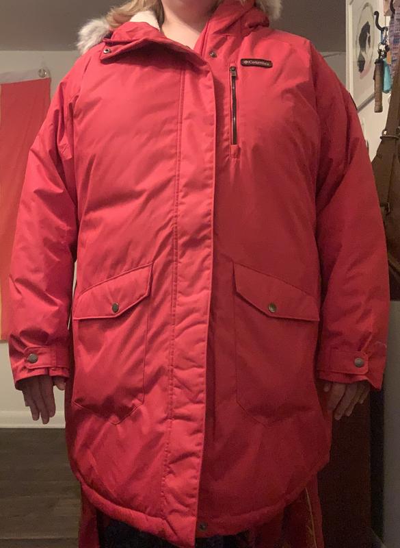 Front view of the coat on